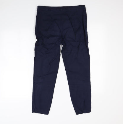 Womens UK Size 10 NEXT Regular Fit  Blue Trousers