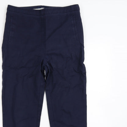 Womens UK Size 10 NEXT Regular Fit  Blue Trousers