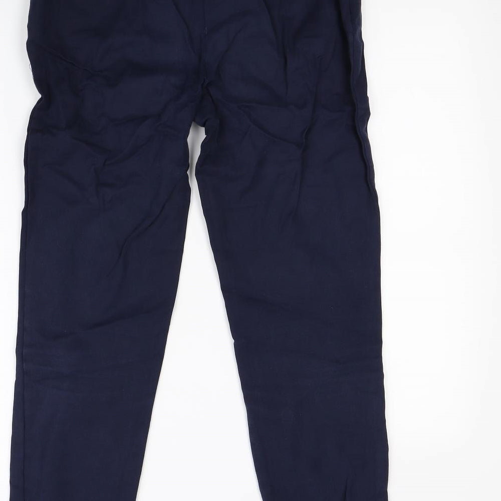 Womens UK Size 10 NEXT Regular Fit  Blue Trousers