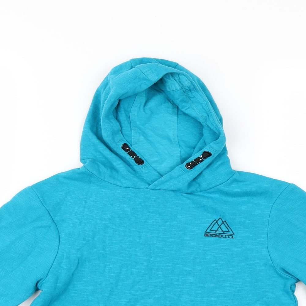 George Boys Beige   Pullover Hoodie Size 7-8 Years