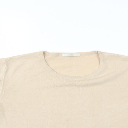 Womens UK Size 14 Marks and Spencer Ivory Basic Blouse