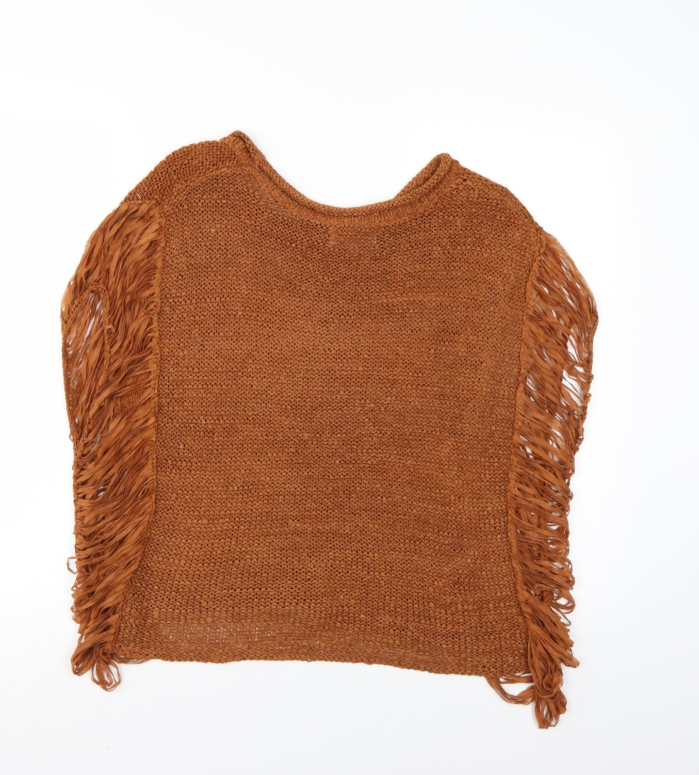 Womens UK Size 10 New Look Brown Basic Tank