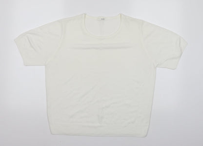 Marks and Spencer Womens White   Basic Blouse