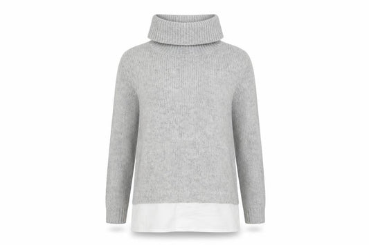 Peacocks Womens Grey   Tunic Jumper Size 8