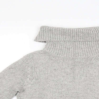 Peacocks Womens Grey   Tunic Jumper Size 8