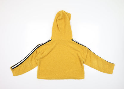 New Look Girls Gold   Pullover Hoodie Size 12-13 Years