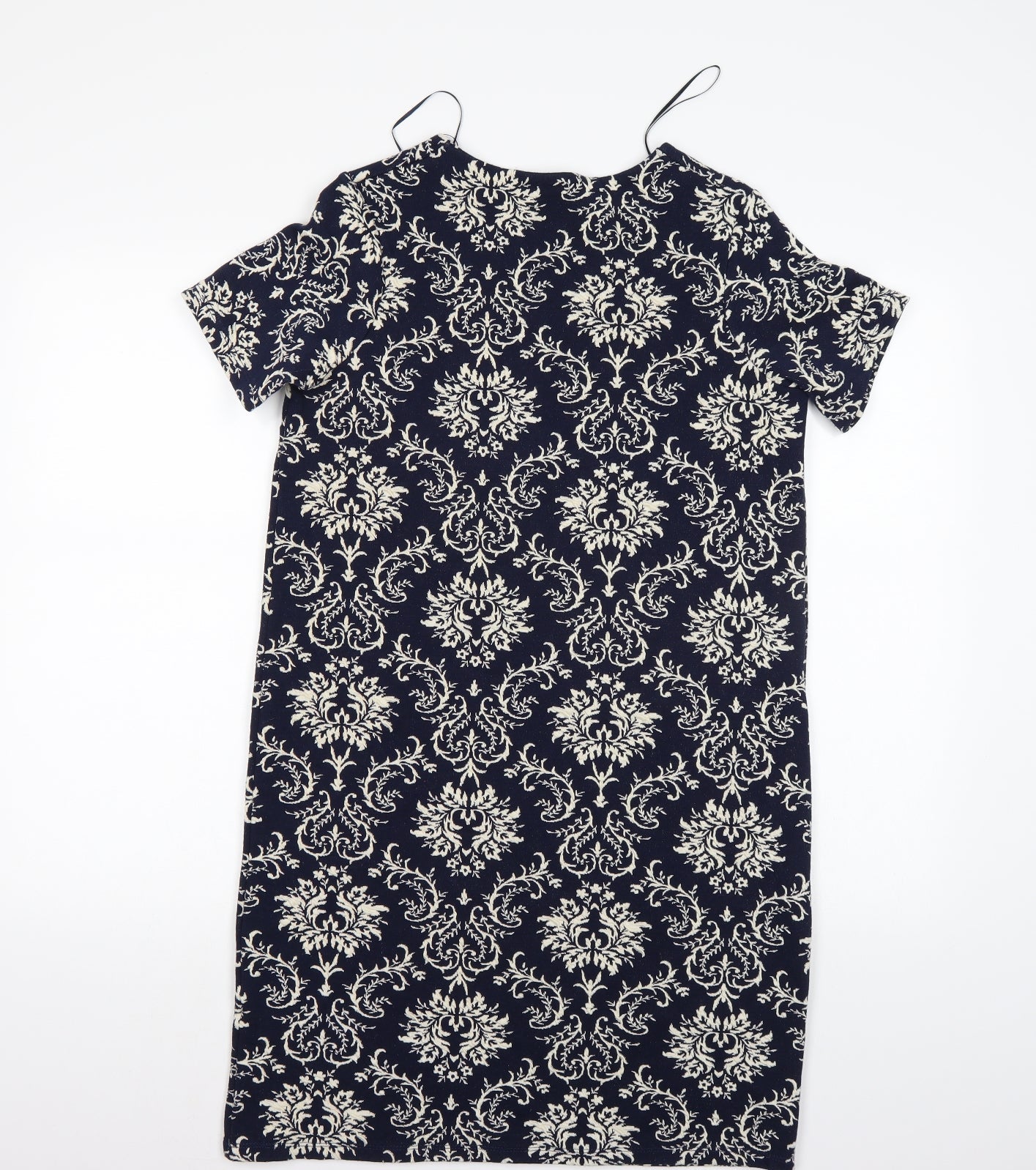 TU Womens Blue Floral  Pencil Dress  Size 10