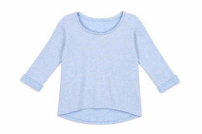 Womens UK Size 6 New Look Blue Basic Blouse