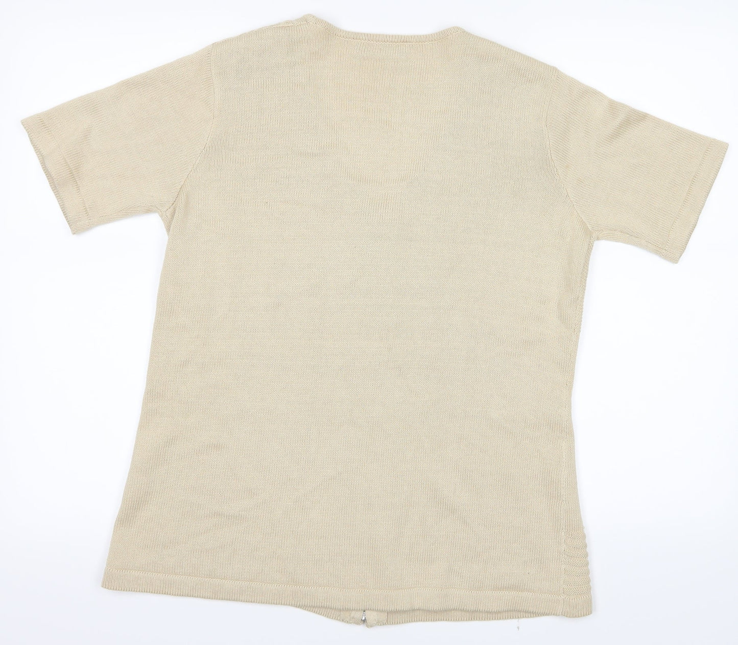 Daxon Womens Beige   Cardigan Jumper Size M