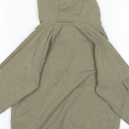 RESERVED Boys Green   Full Zip Hoodie Size M