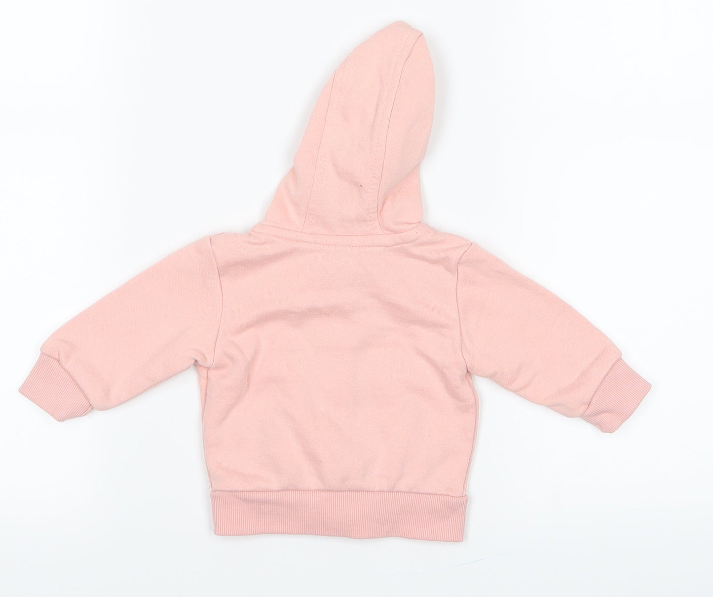 Primark Girls Pink   Full Zip Jumper Size 0-3 Months