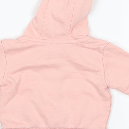 Primark Girls Pink   Full Zip Jumper Size 0-3 Months
