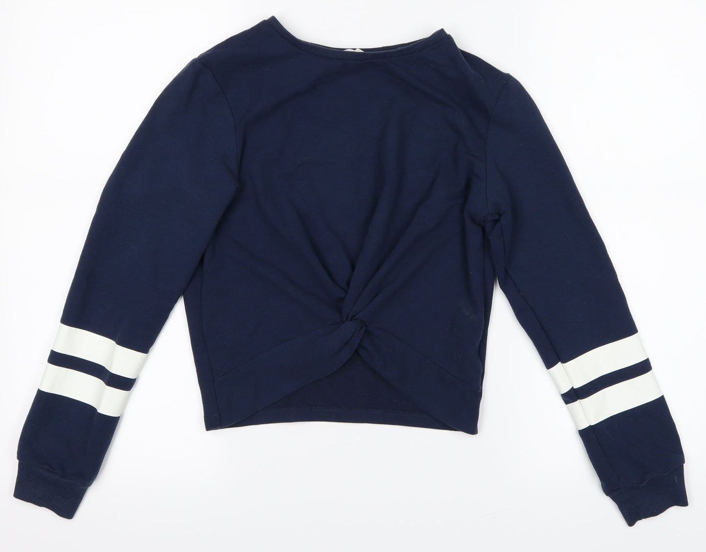 H&M Girls Black   Pullover Jumper Size 9-10 Years
