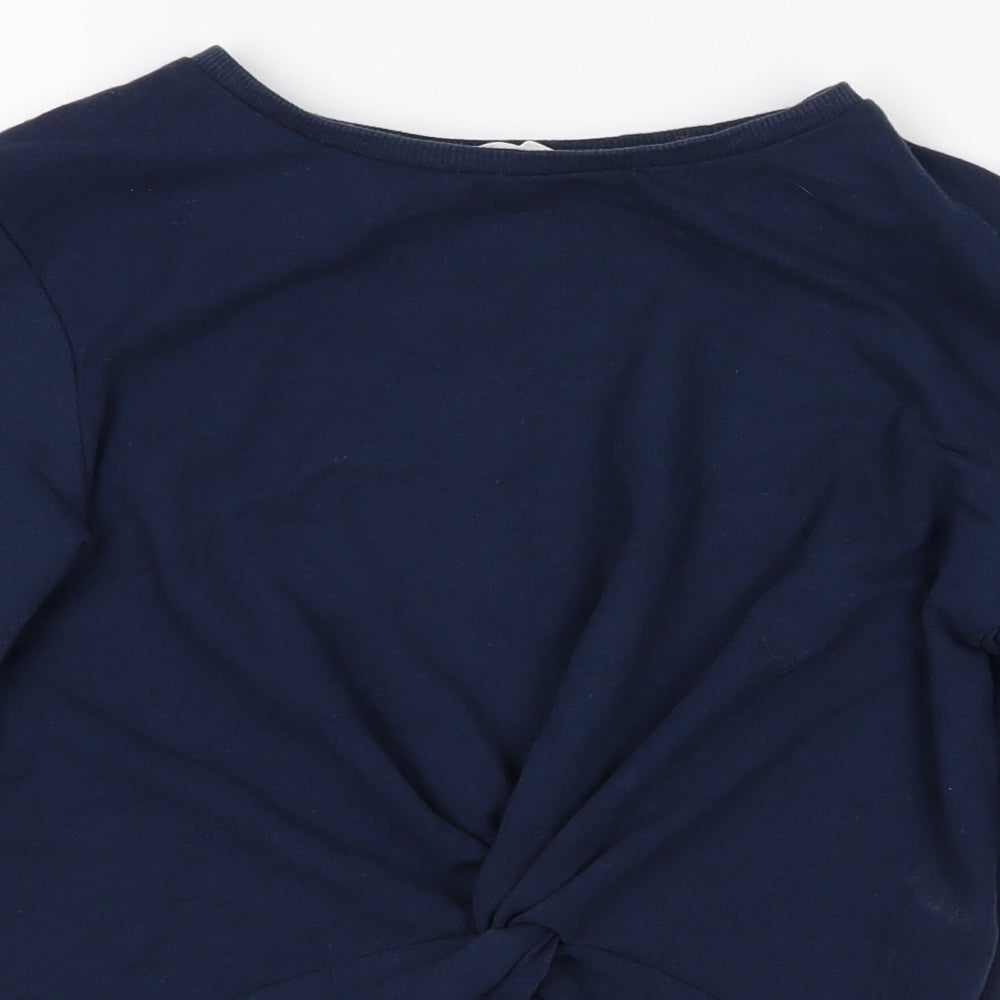 H&M Girls Black   Pullover Jumper Size 9-10 Years
