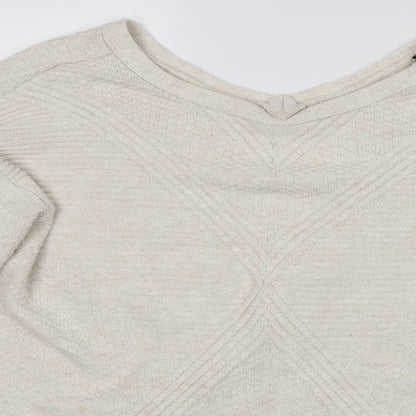 Dorothy Perkins Womens White   Pullover Jumper Size 12