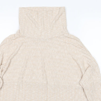 Tu Woman Womens Beige   Pullover Jumper Size 12