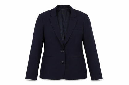 F&F Womens Blue  Rayon Jacket Suit Jacket Size 12