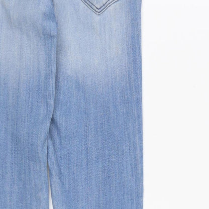 &DENIM Mens Blue  Denim Straight Jeans  L30 in