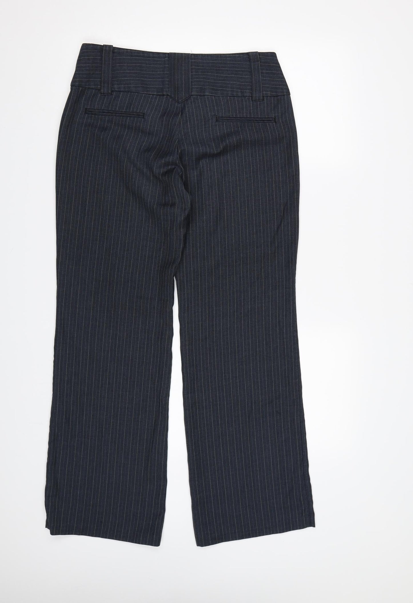 Mens UK Size M VERO MODA Regular Fit Dress Pants Blue Trousers