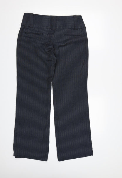 Mens UK Size M VERO MODA Regular Fit Dress Pants Blue Trousers