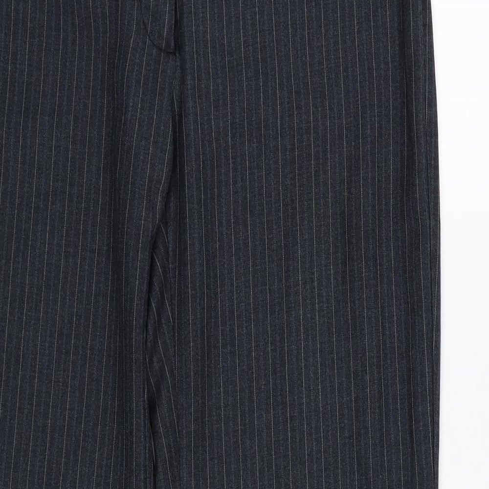Mens UK Size M VERO MODA Regular Fit Dress Pants Blue Trousers