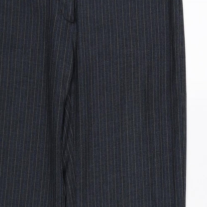 Mens UK Size M VERO MODA Regular Fit Dress Pants Blue Trousers