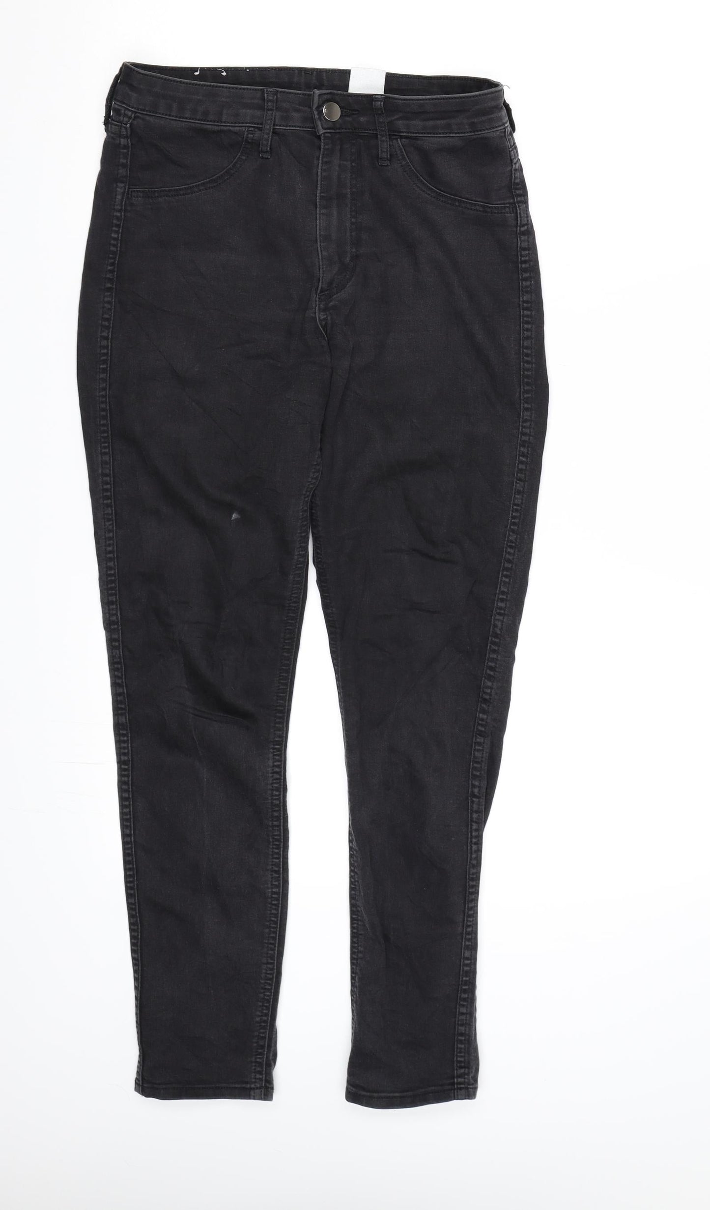 &DENIM Mens Black  Denim Skinny Jeans  L27 in