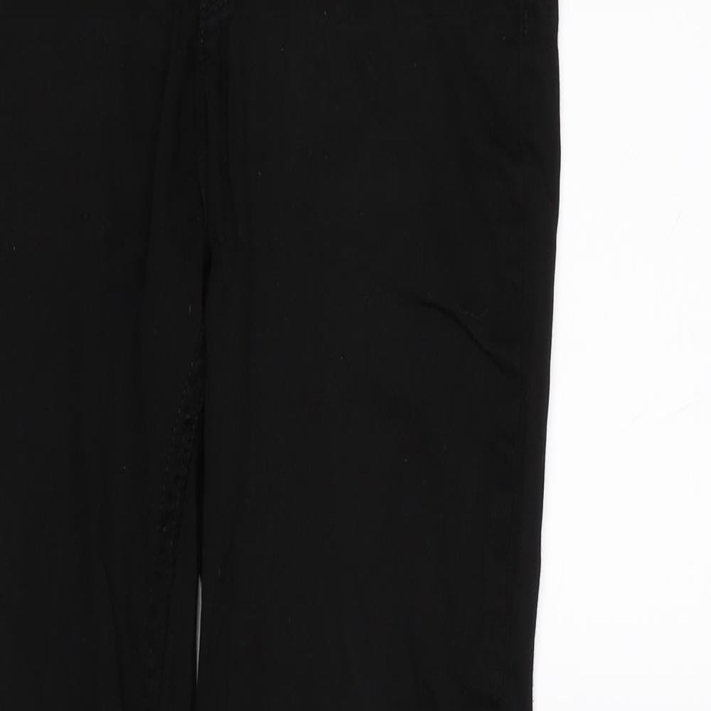 F&F Womens Black  Denim Skinny Jeans Size 10 L26 in