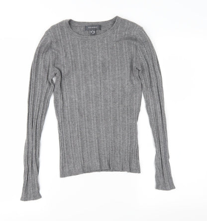 Primark Womens Grey  Knit Pullover Jumper Size S