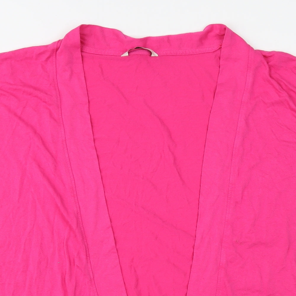George Womens Pink  Jersey Basic Blouse Size XL