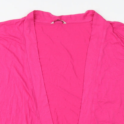 George Womens Pink  Jersey Basic Blouse Size XL