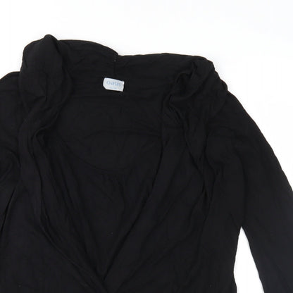 Womens UK Size 10 Oasis Black Basic Blouse