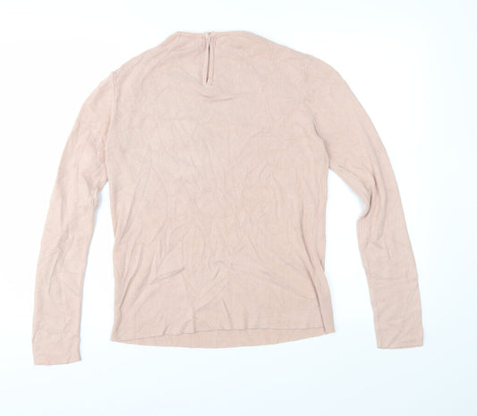 Warehouse Womens Pink  Knit Pullover Jumper Size 12