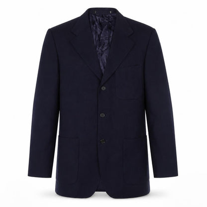 Mens UK Size 40 Preworn Regular Blue Suit Jacket