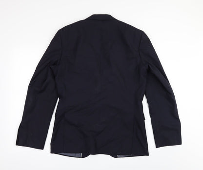 Marks and Spencer Mens Blue   Jacket Suit Jacket Size 38