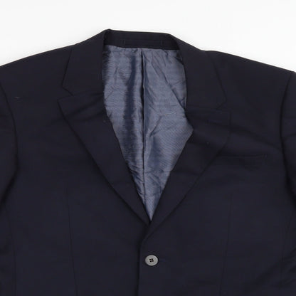 Marks and Spencer Mens Blue   Jacket Suit Jacket Size 38