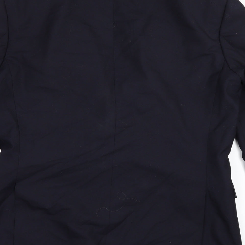 Marks and Spencer Mens Blue   Jacket Suit Jacket Size 38