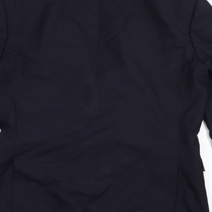 Marks and Spencer Mens Blue   Jacket Suit Jacket Size 38