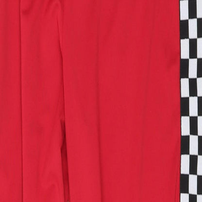 SheIn Womens Red   Carrot Leggings Size XS L27 in