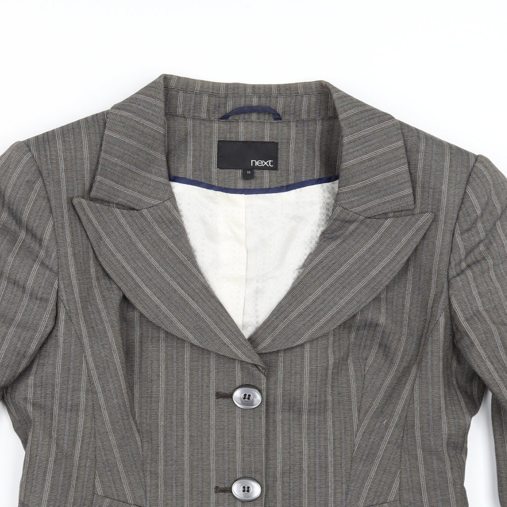 Womens UK Size 12 NEXT Beige Jacket