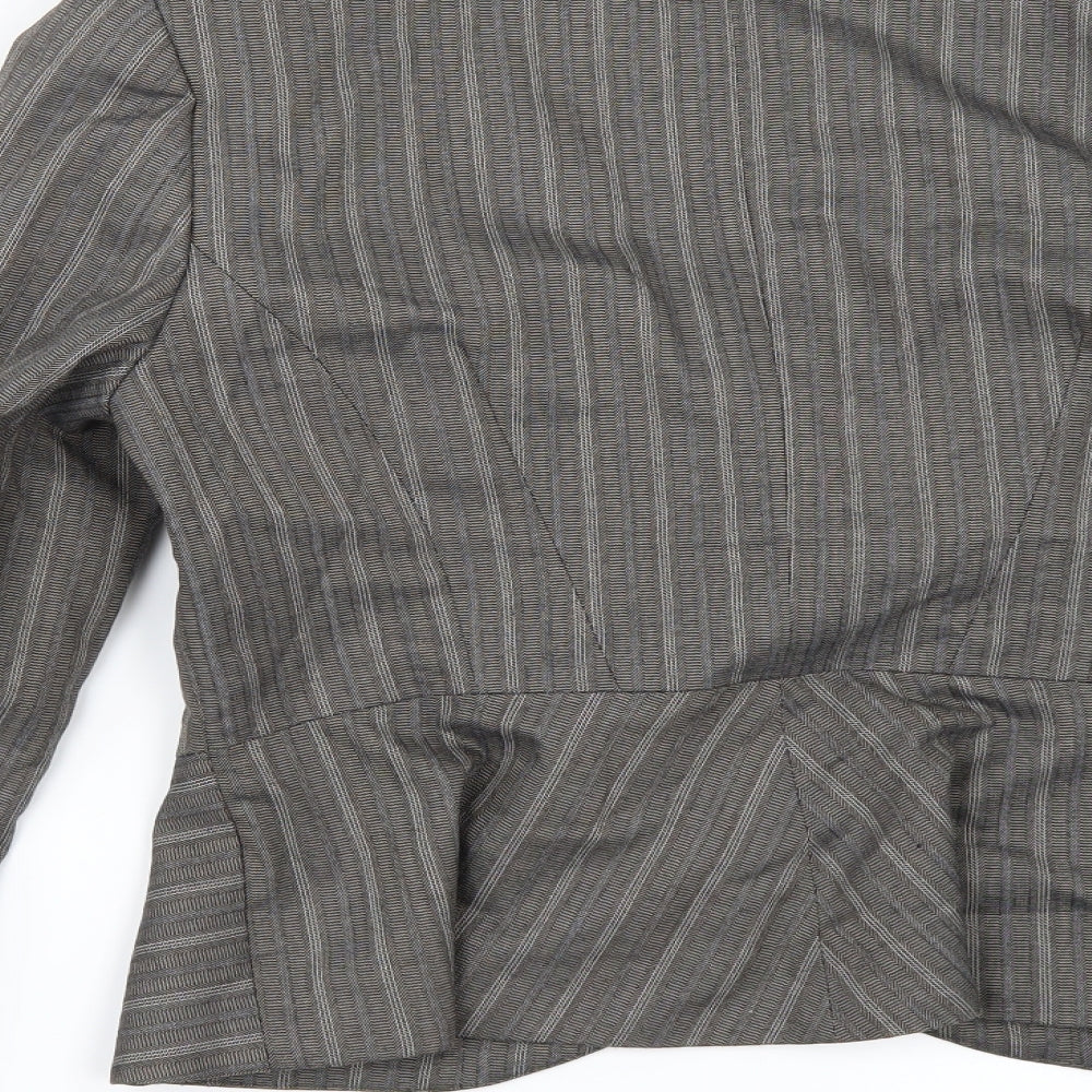 Womens UK Size 12 NEXT Beige Jacket