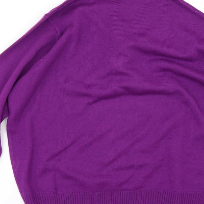 EWM Womens Purple   Pullover Jumper Size M