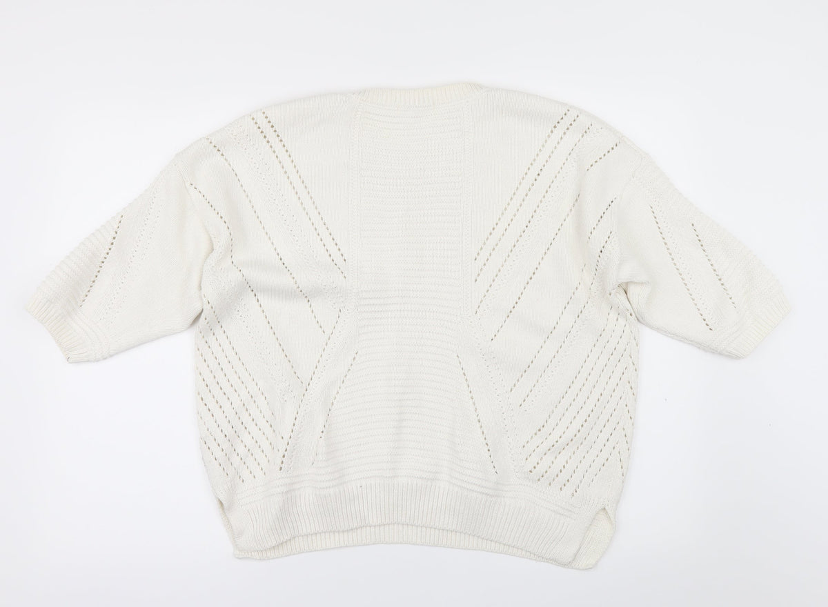 Tu Womens Ivory   Pullover Jumper Size 16