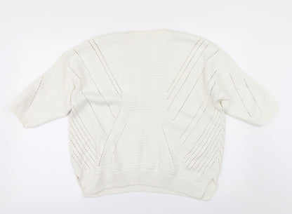 Tu Womens Ivory   Pullover Jumper Size 16