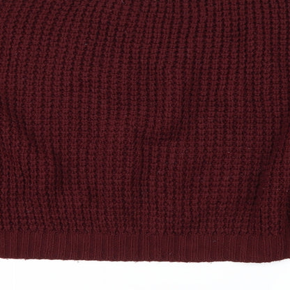 Topshop Womens Red   Pullover Jumper Size 10