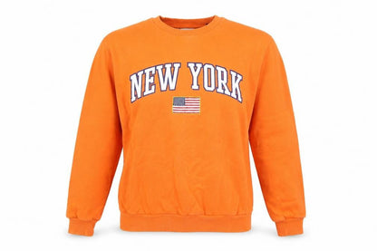 Topshop Womens Orange   Pullover Sweatshirt Size 6