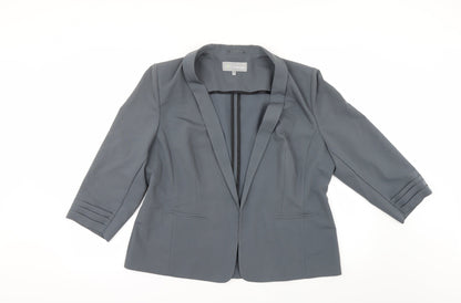 Womens UK Size 16 Marks and Spencer Grey Jacket