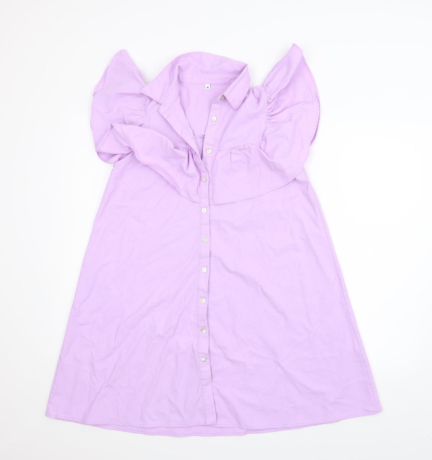 SheIn Womens Purple   Shirt Dress  Size M