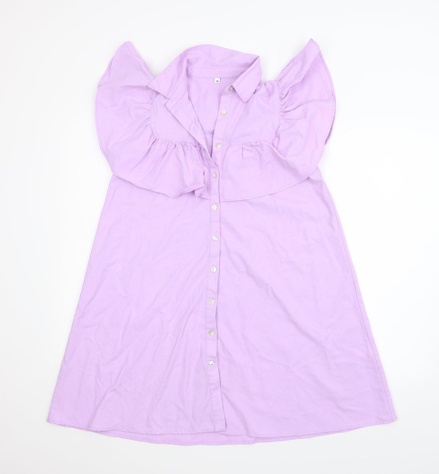 SheIn Womens Purple   Shirt Dress  Size M