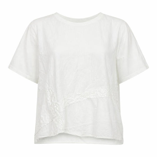 Womens UK Size L New Collection White Basic Blouse